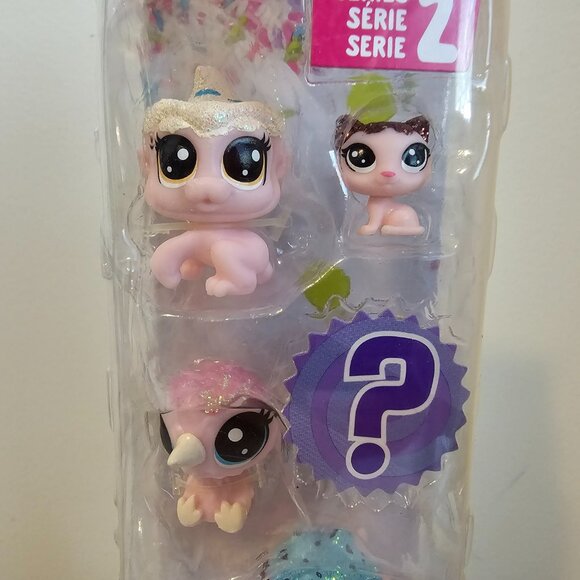 Hasbro Littlest Pet Shop Strawberry Collection Set Collie Dog Bird New LPS 2017 - Picture 2 of 7